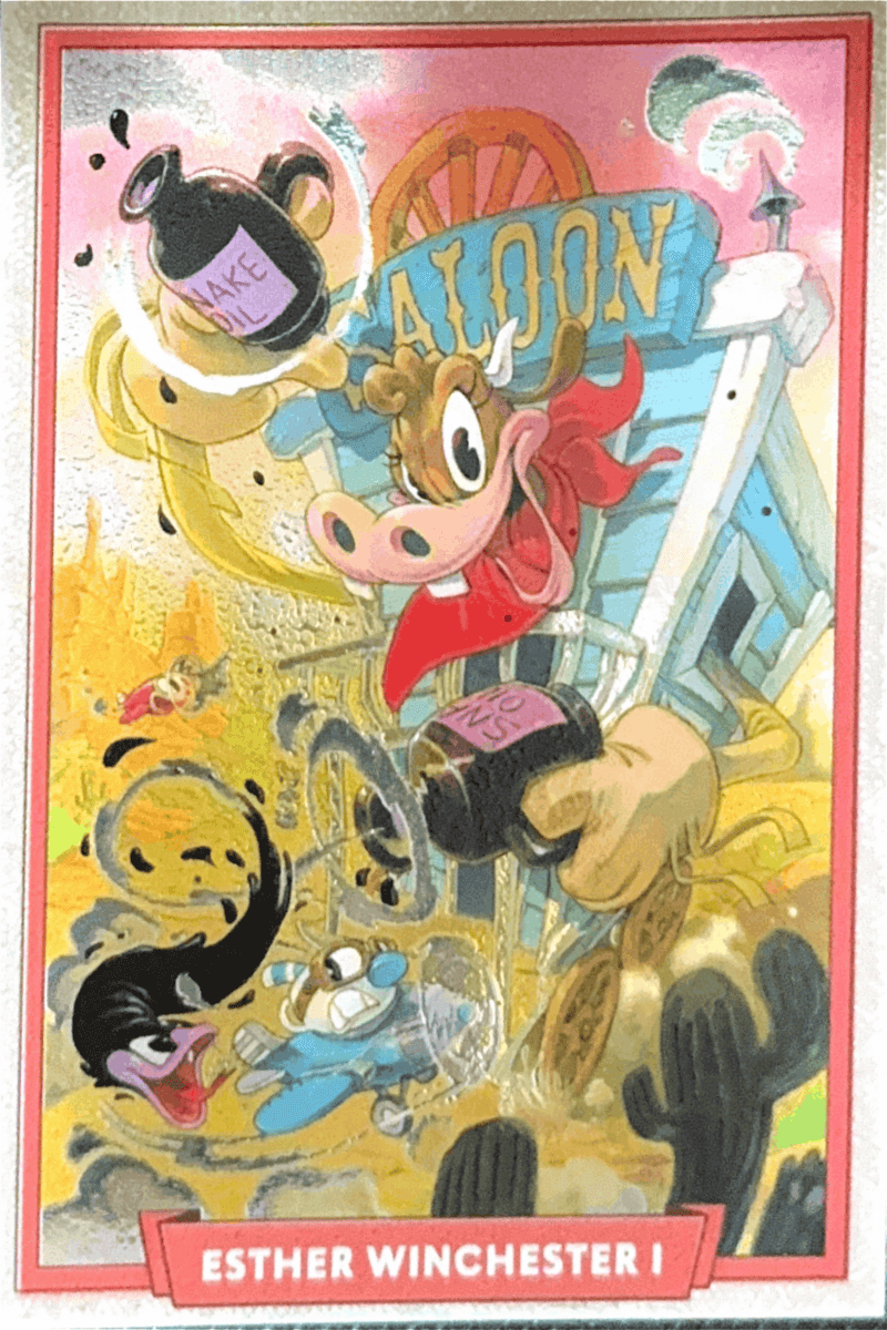 089 - Esther Winchester I - Cuphead out of the cards by Dario Moccia | BraccoTCG