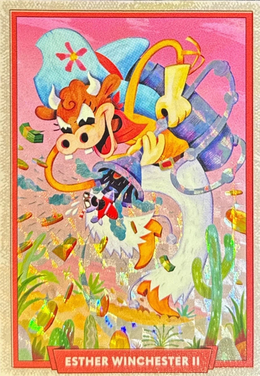 90 - Esther Winchester II - Cuphead out of the cards by Dario Moccia | BraccoTCG