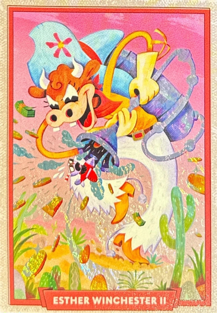 90 - Esther Winchester II - Cuphead out of the cards by Dario Moccia | BraccoTCG
