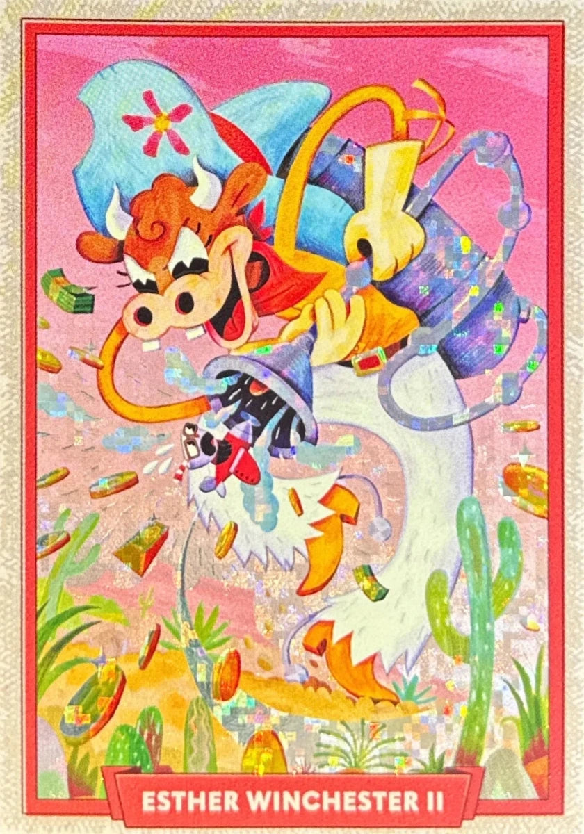90 - Esther Winchester II - Cuphead out of the cards by Dario Moccia | BraccoTCG