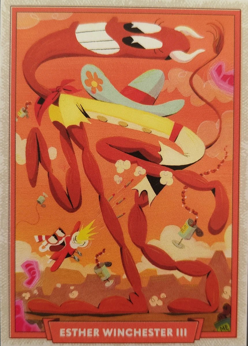 091 - Esther Winchester III - Cuphead out of the cards by Dario Moccia | BraccoTCG