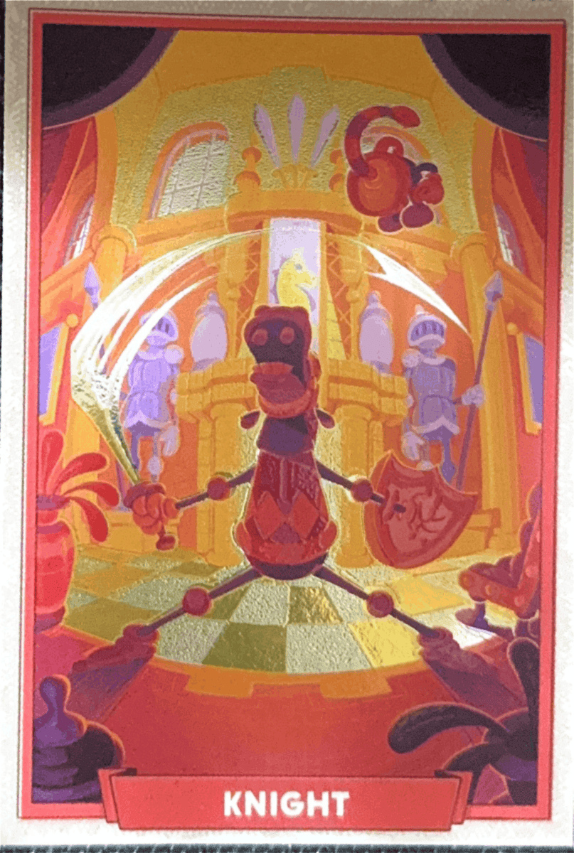 094 - Knight - Cuphead out of the cards by Dario Moccia | BraccoTCG