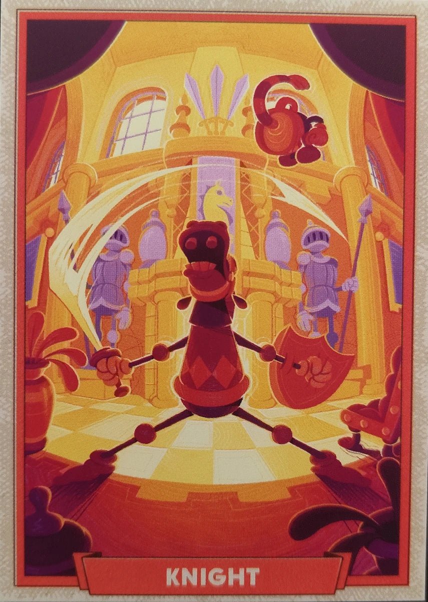 094 - Knight - Cuphead out of the cards by Dario Moccia | BraccoTCG