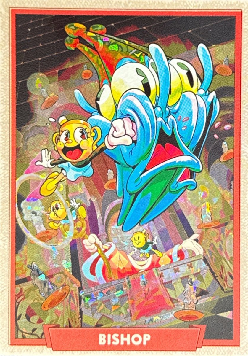 095 - Bishop - Cuphead out of the cards by Dario Moccia | BraccoTCG