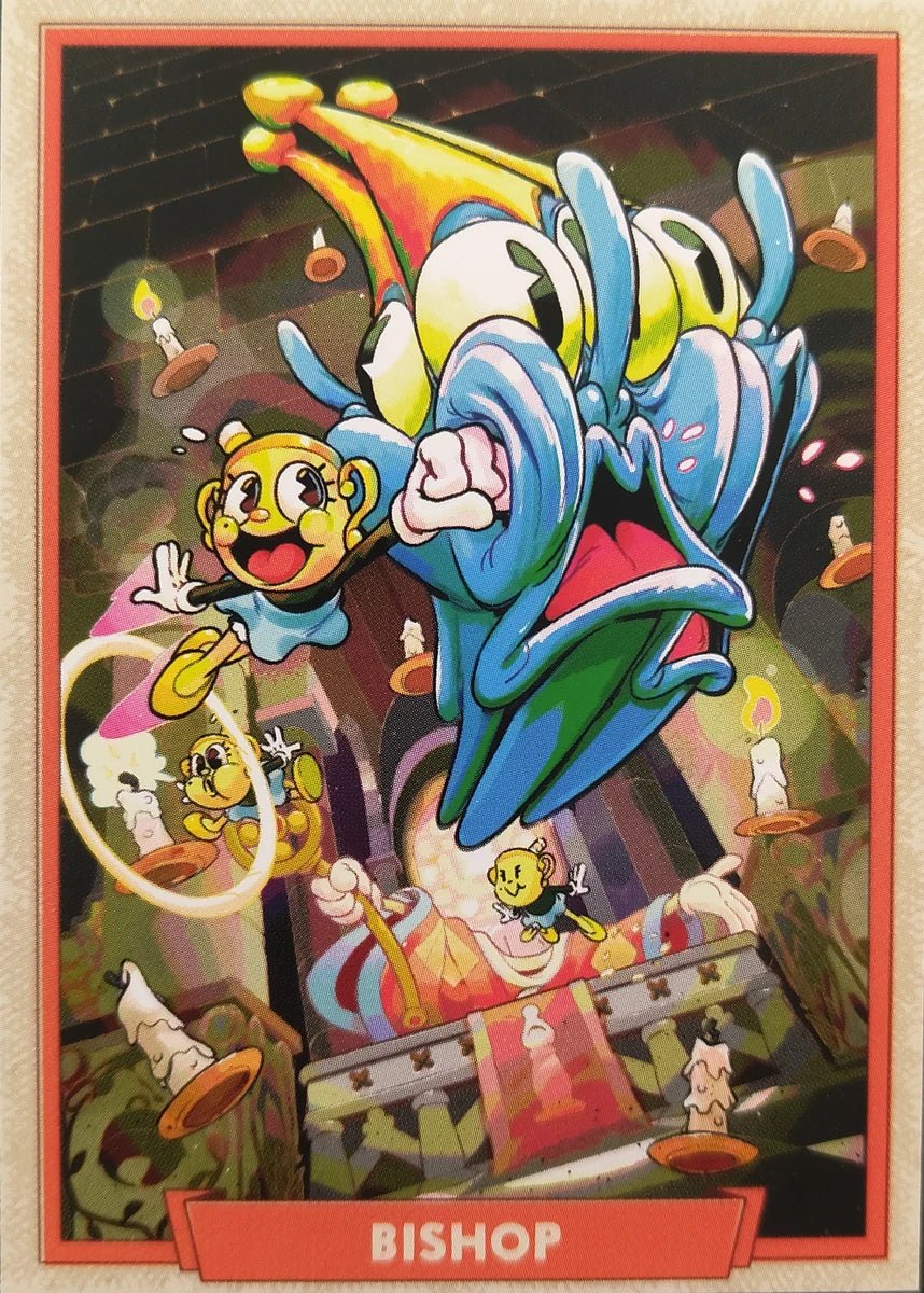 095 - Bishop - Cuphead out of the cards by Dario Moccia | BraccoTCG