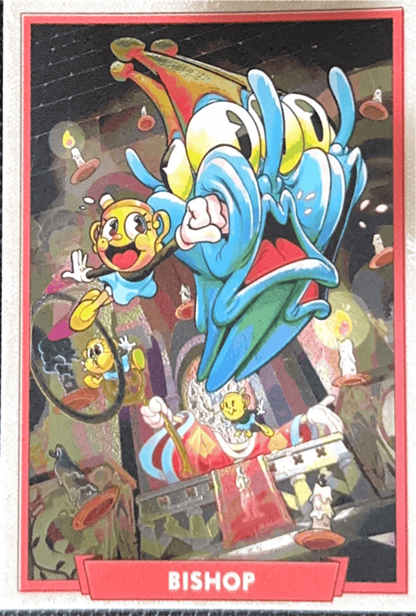 095 - Bishop - Cuphead out of the cards by Dario Moccia | BraccoTCG