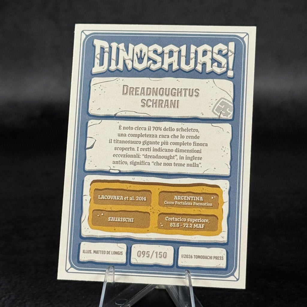 095 | DREADNOUGHTUS SCHRANI by Matteo De Longis | BraccoTCG