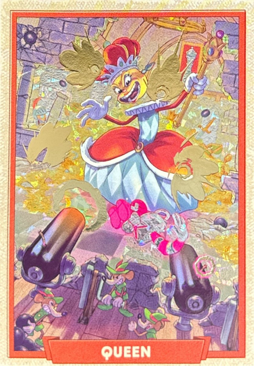 097 - Queen - Cuphead out of the cards by Dario Moccia | BraccoTCG
