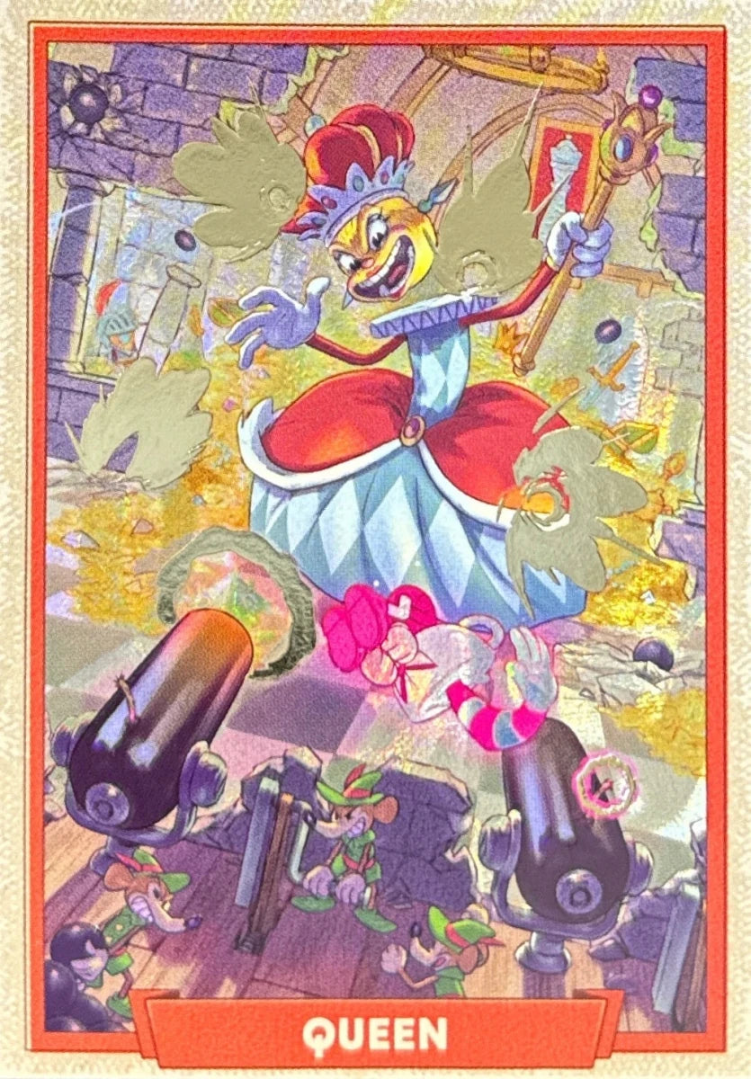 097 - Queen - Cuphead out of the cards by Dario Moccia | BraccoTCG