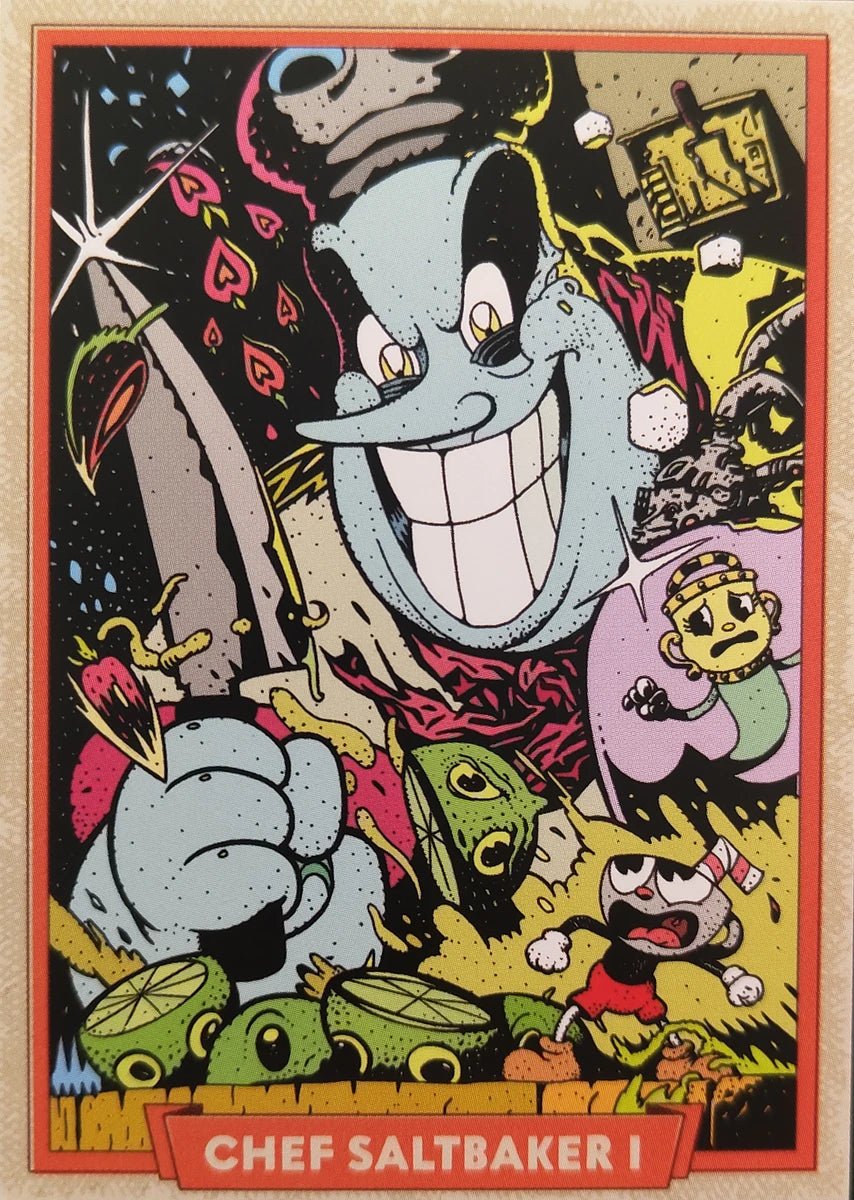099 - Chef Saltbaker I - Cuphead out of the cards by Dario Moccia | BraccoTCG