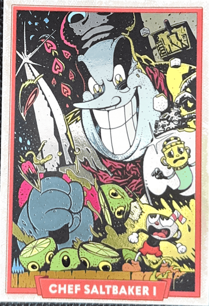 099 - Chef Saltbaker I - Cuphead out of the cards by Dario Moccia | BraccoTCG