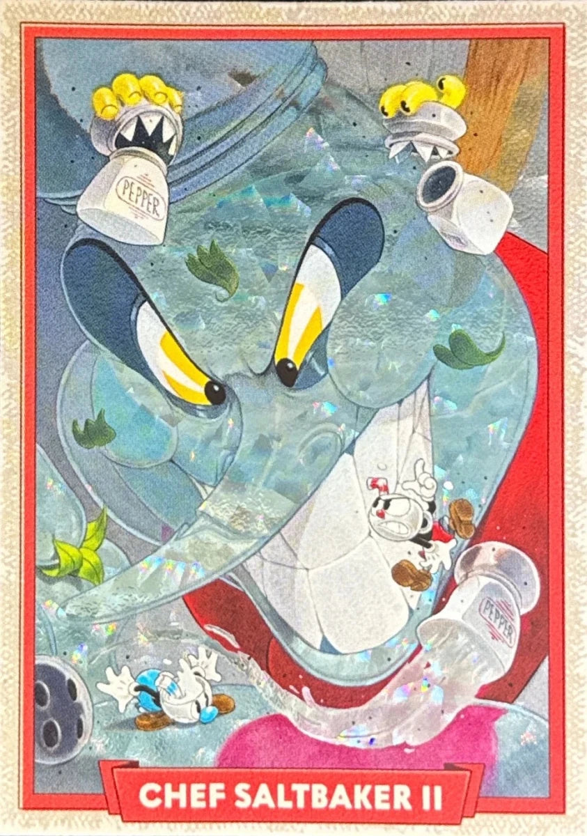 100 - Chef Saltbaker II - Cuphead out of the cards by Dario Moccia | BraccoTCG