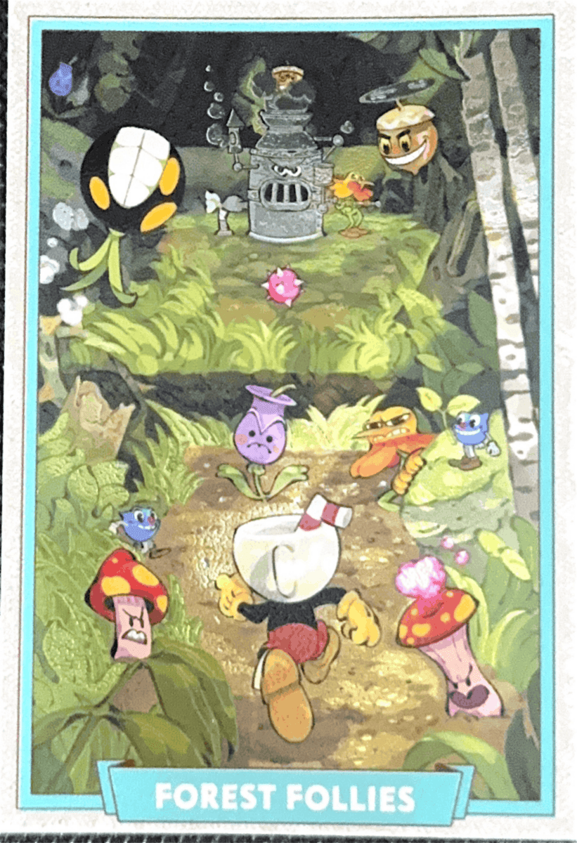 103 - Forest Follies - Cuphead out of the cards by Dario Moccia | BraccoTCG