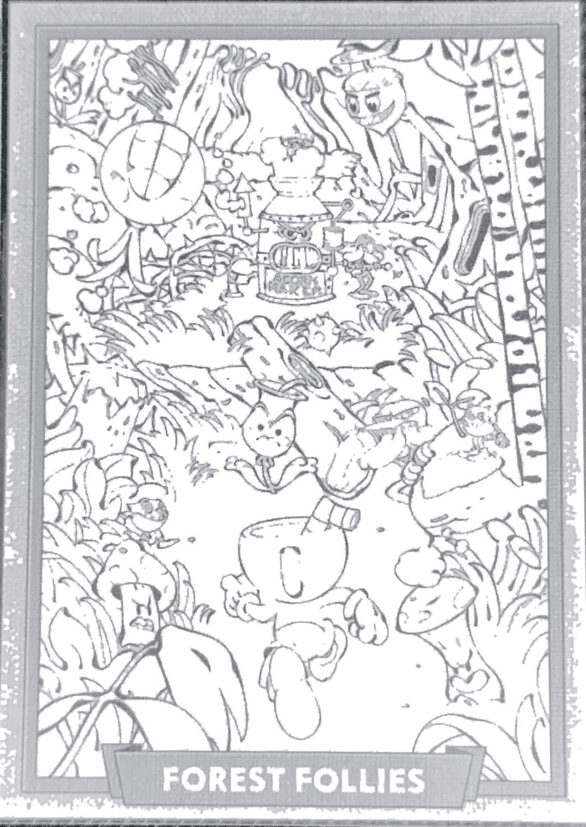 103 - Forest Follies - Cuphead out of the cards by Dario Moccia | BraccoTCG