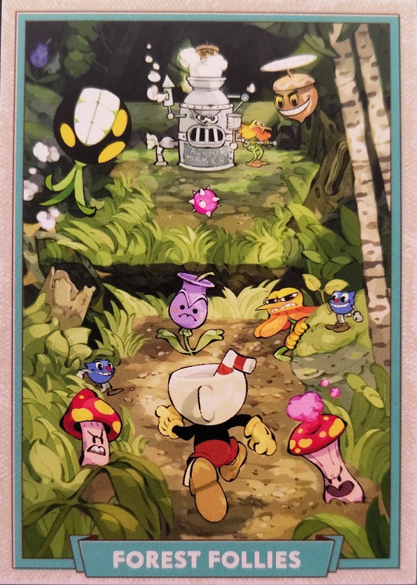 103 - Forest Follies - Cuphead out of the cards by Dario Moccia | BraccoTCG