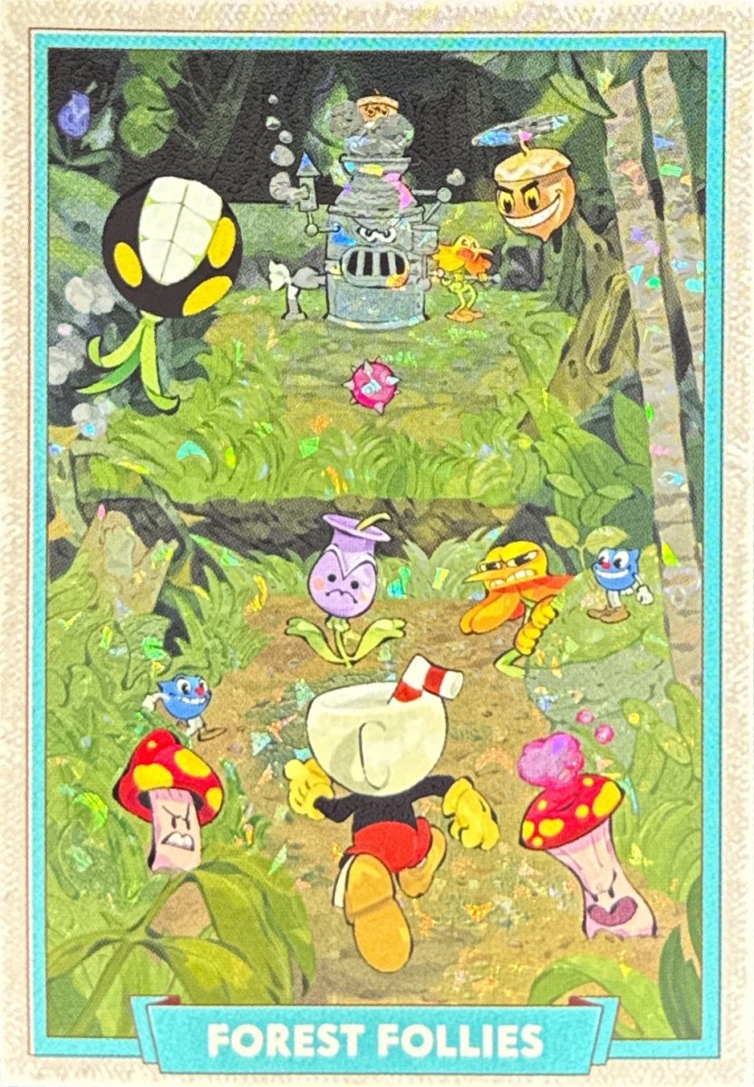 103 - Forest Follies - Cuphead out of the cards by Dario Moccia | BraccoTCG