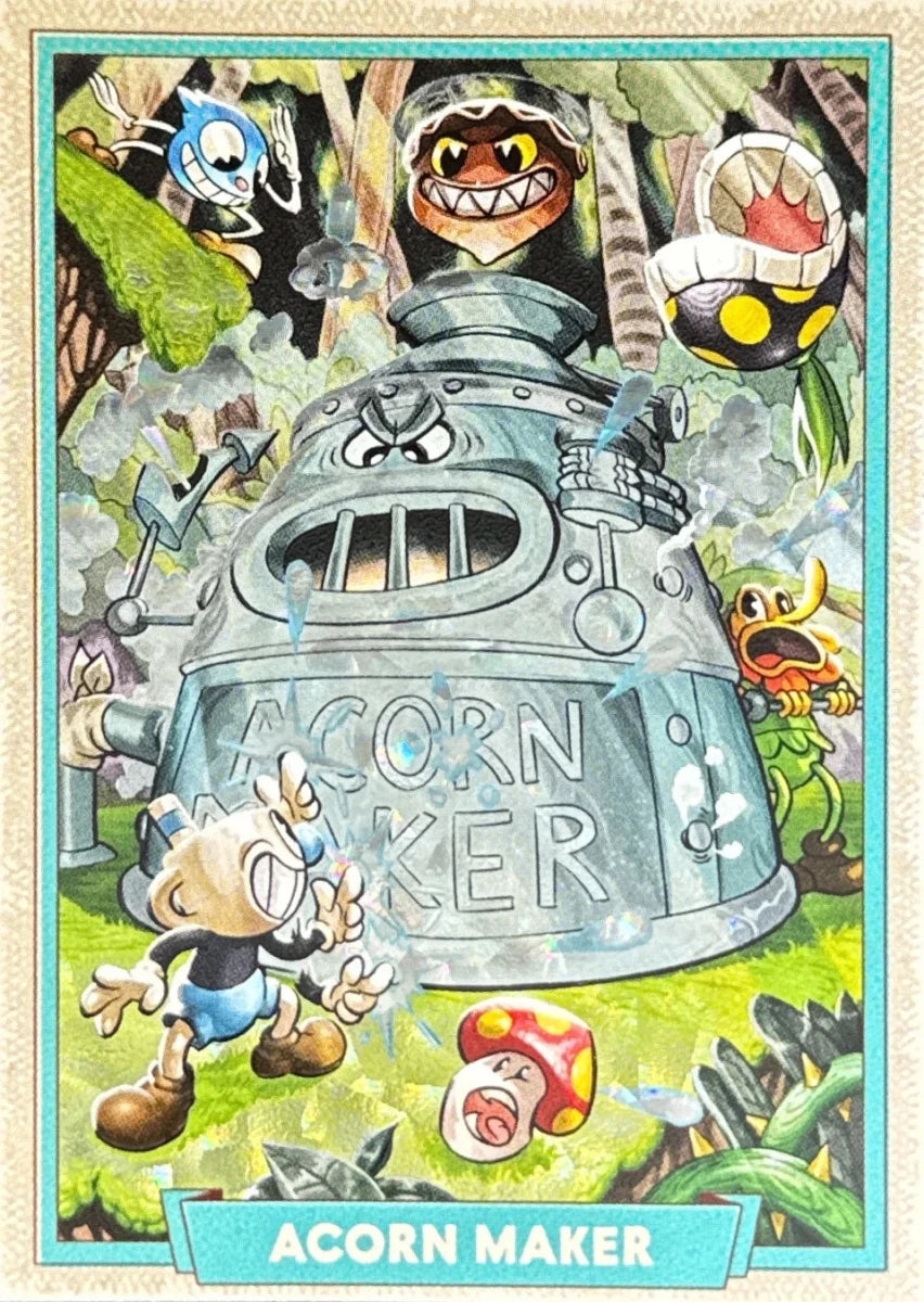 104 - Acorn Maker - Cuphead out of the cards by Dario Moccia | BraccoTCG