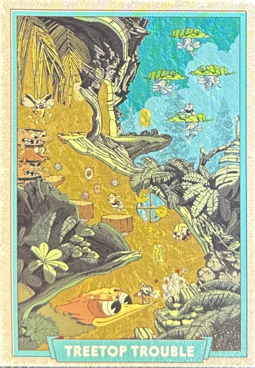 105 - Treetop Trouble - Cuphead out of the cards by Dario Moccia | BraccoTCG
