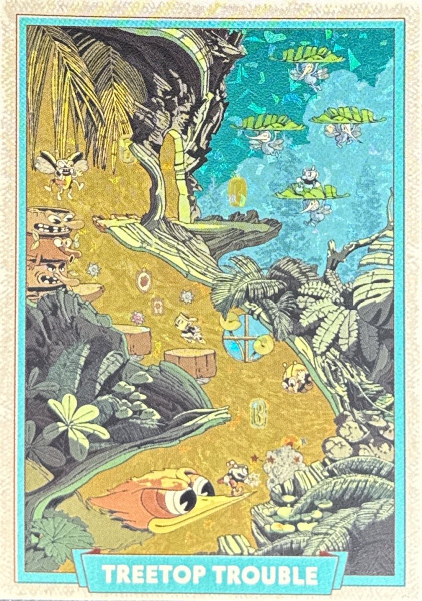 105 - Treetop Trouble - Cuphead out of the cards by Dario Moccia | BraccoTCG