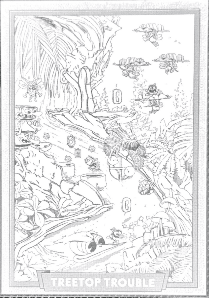 105 - Treetop Trouble - Cuphead out of the cards by Dario Moccia | BraccoTCG
