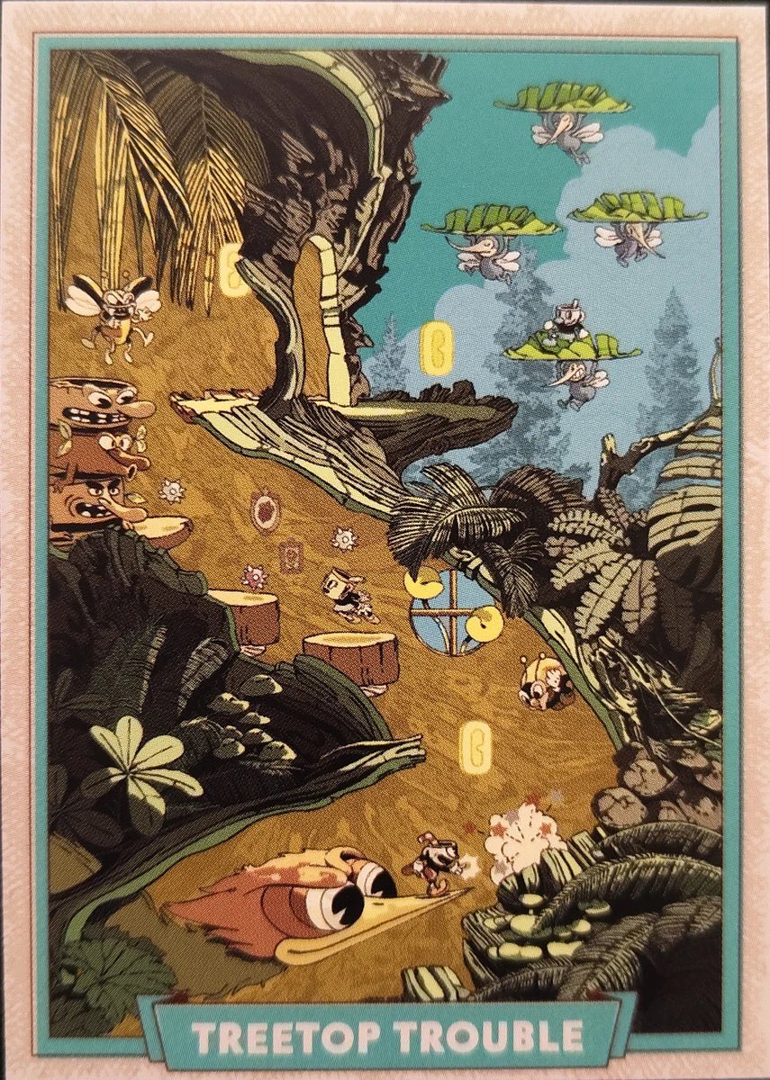 105 - Treetop Trouble - Cuphead out of the cards by Dario Moccia | BraccoTCG