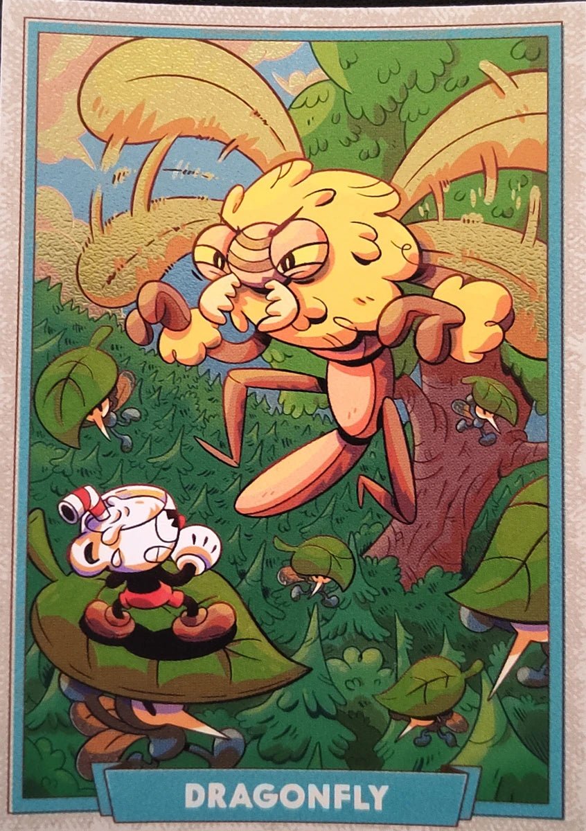 106 - Dragonfly - Cuphead out of the cards by Dario Moccia | BraccoTCG