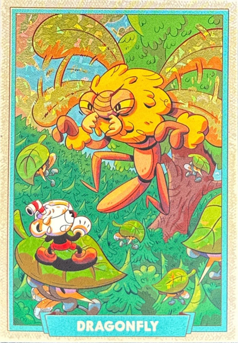 106 - Dragonfly - Cuphead out of the cards by Dario Moccia | BraccoTCG