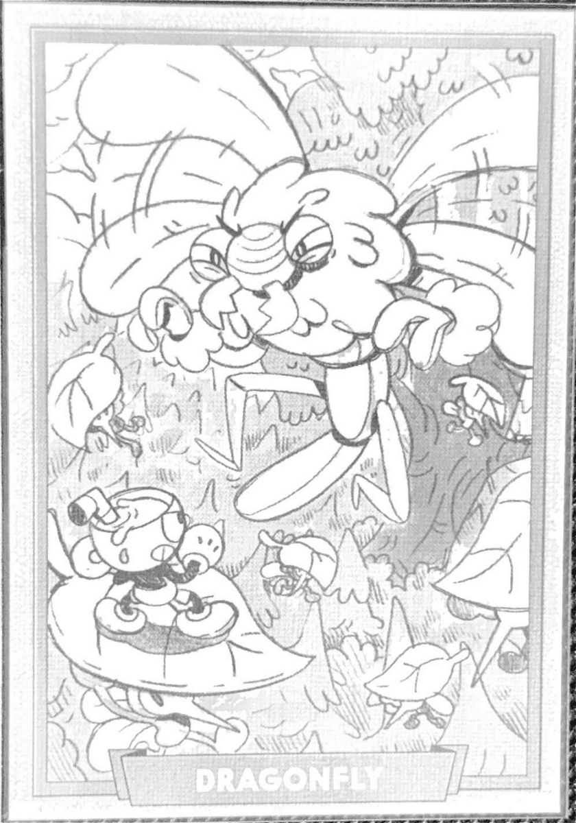 106 - Dragonfly - Cuphead out of the cards by Dario Moccia | BraccoTCG