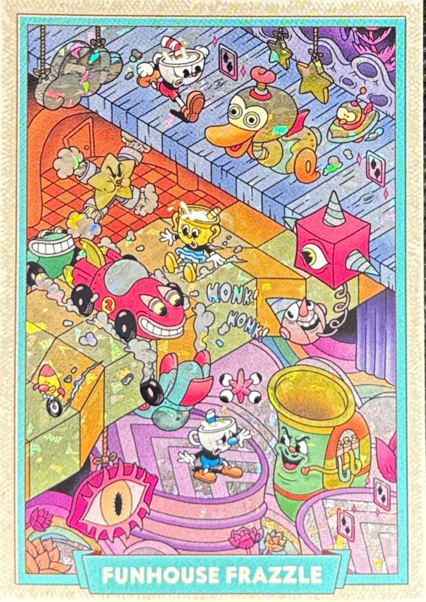 107 - Funhouse Frazzle - Cuphead out of the cards by Dario Moccia | BraccoTCG