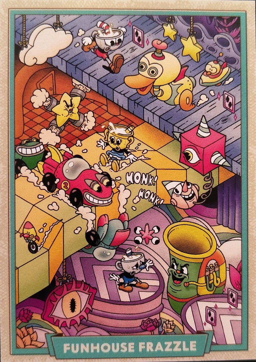 107 - Funhouse Frazzle - Cuphead out of the cards by Dario Moccia | BraccoTCG