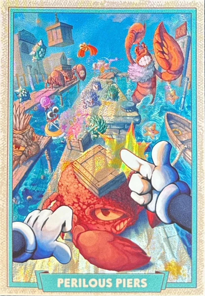111 - Perilous Piers - Cuphead out of the cards by Dario Moccia | BraccoTCG