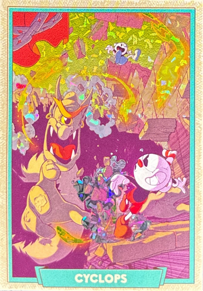 114 - Cyclops - Cuphead out of the cards by Dario Moccia | BraccoTCG