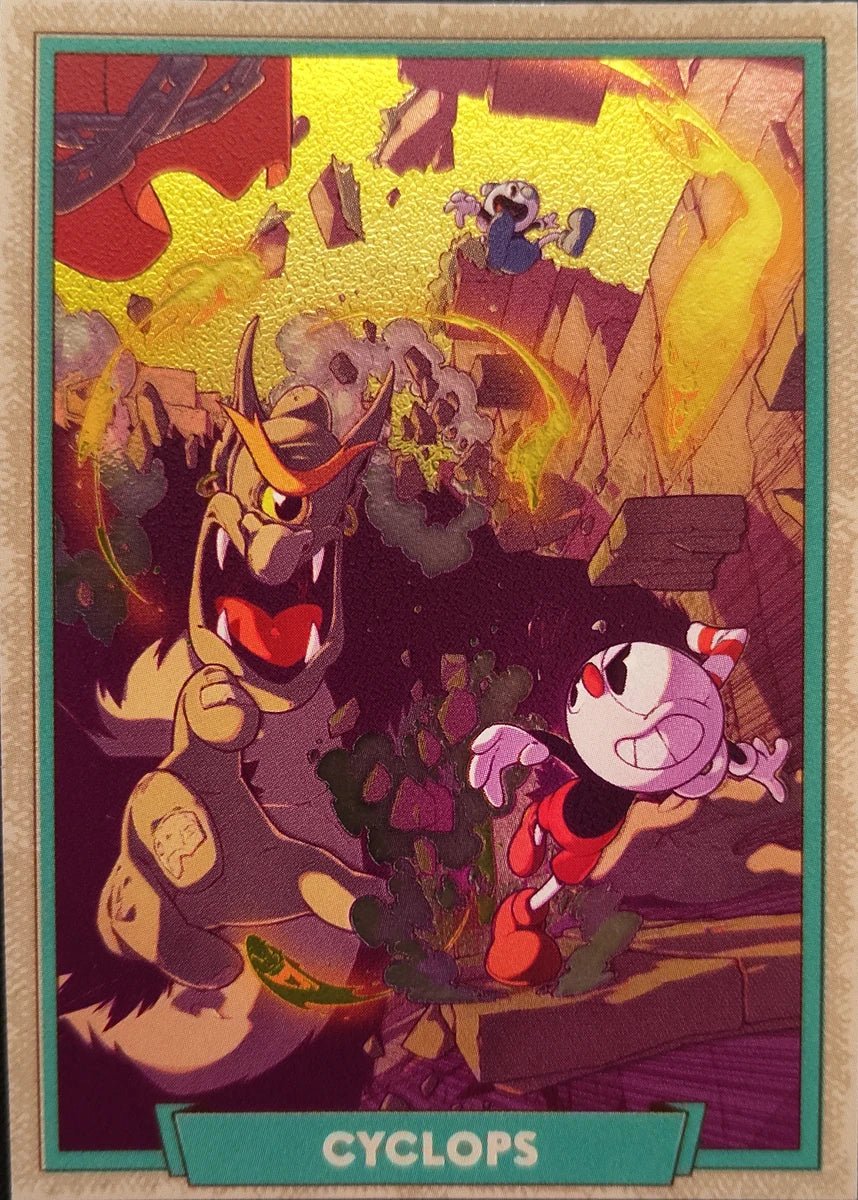 114 - Cyclops - Cuphead out of the cards by Dario Moccia | BraccoTCG