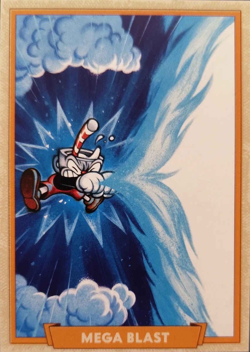 115 - Mega Blast - Cuphead out of the cards by Dario Moccia | BraccoTCG