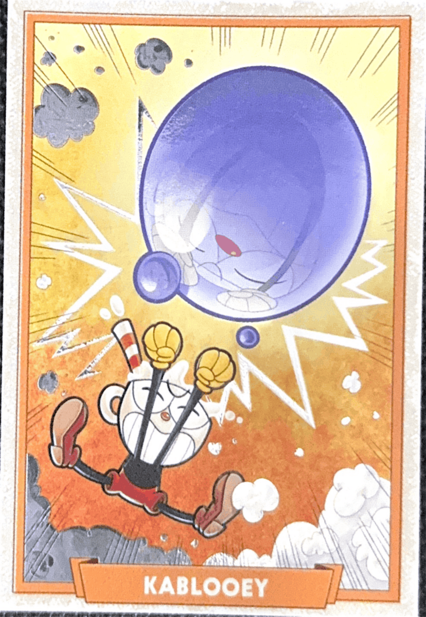 118 - Kablooey - Cuphead out of the cards by Dario Moccia | BraccoTCG