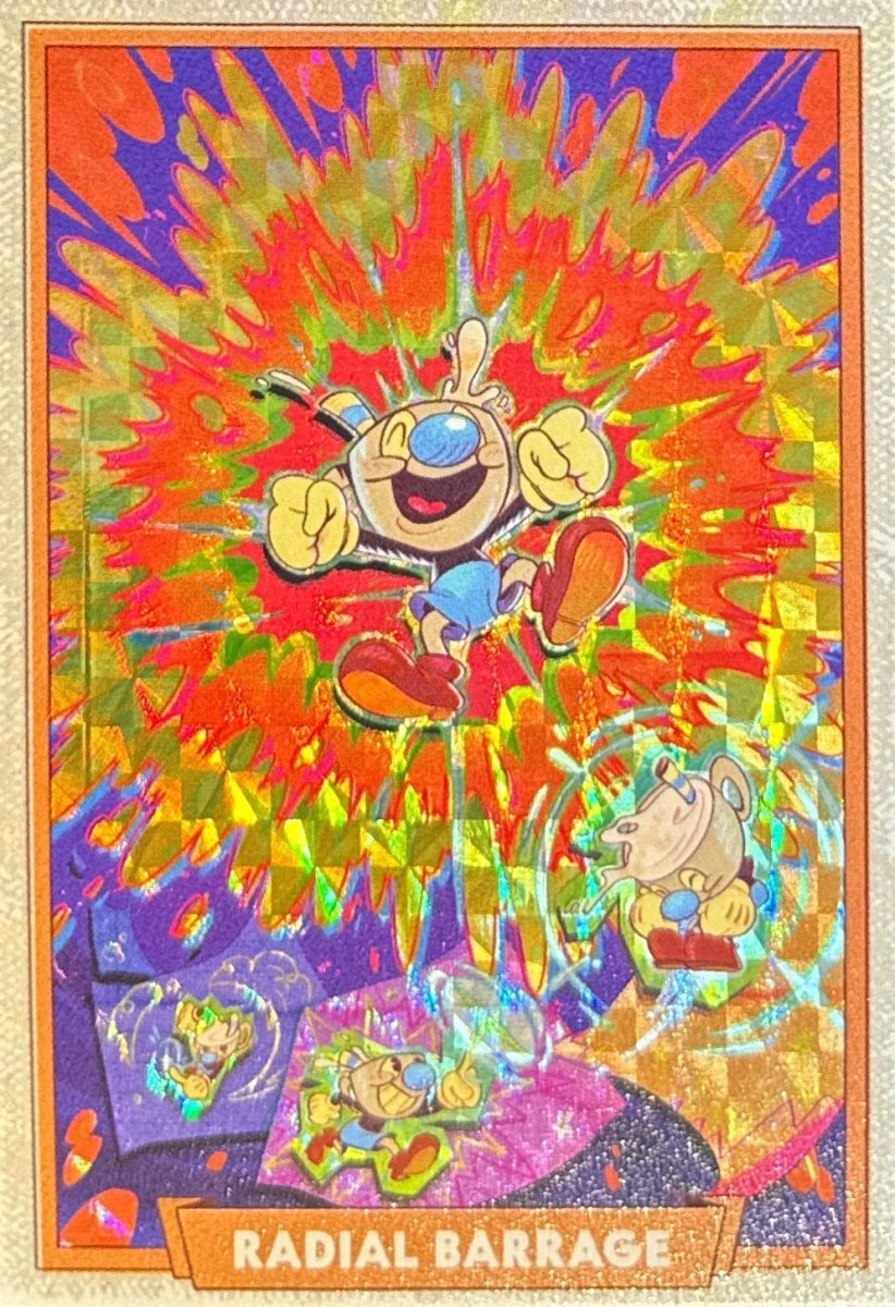 119 - Radial Barrage - Cuphead out of the cards by Dario Moccia | BraccoTCG