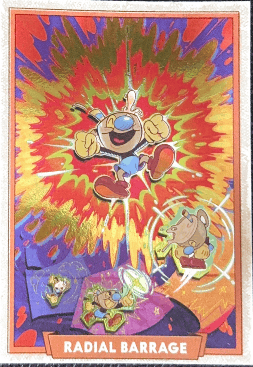 119 - Radial Barrage - Cuphead out of the cards by Dario Moccia | BraccoTCG