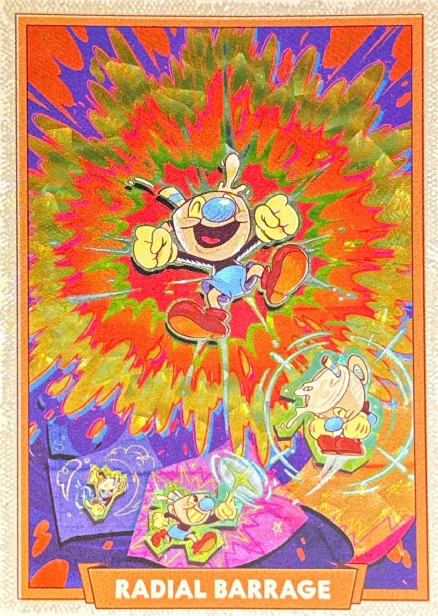 119 - Radial Barrage - Cuphead out of the cards by Dario Moccia | BraccoTCG