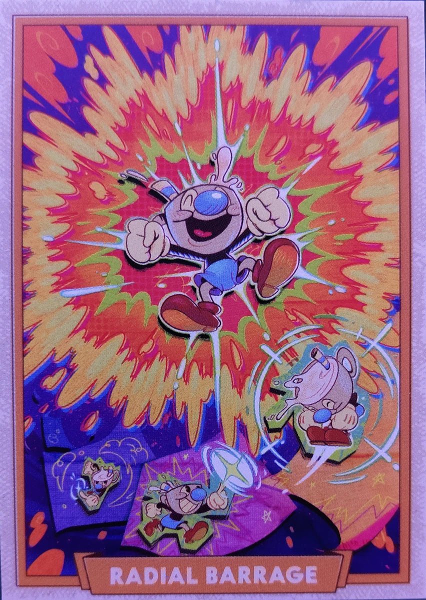 119 - Radial Barrage - Cuphead out of the cards by Dario Moccia | BraccoTCG