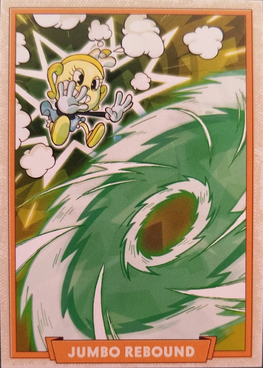 120 - Jumbo Rebound - Cuphead out of the cards by Dario Moccia | BraccoTCG