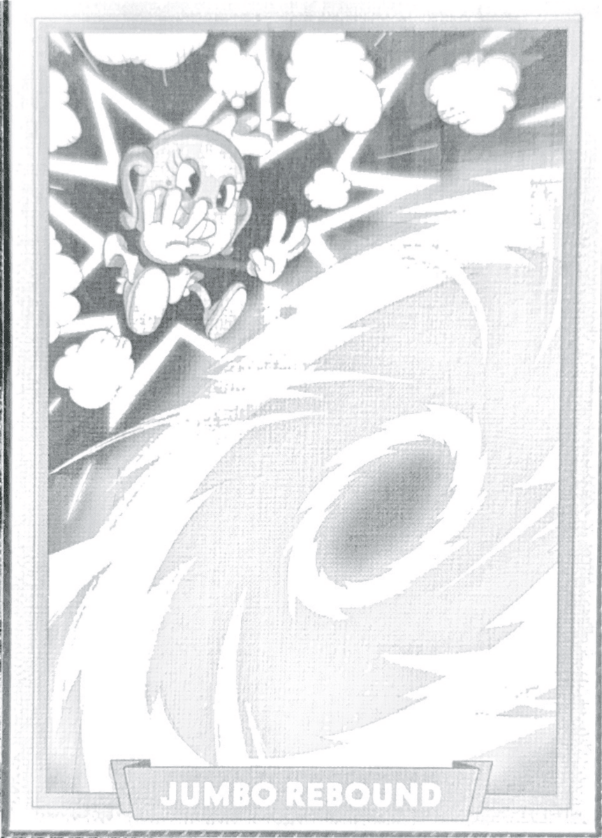 120 - Jumbo Rebound - Cuphead out of the cards by Dario Moccia | BraccoTCG