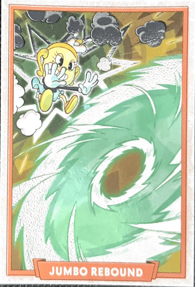 120 - Jumbo Rebound - Cuphead out of the cards by Dario Moccia | BraccoTCG