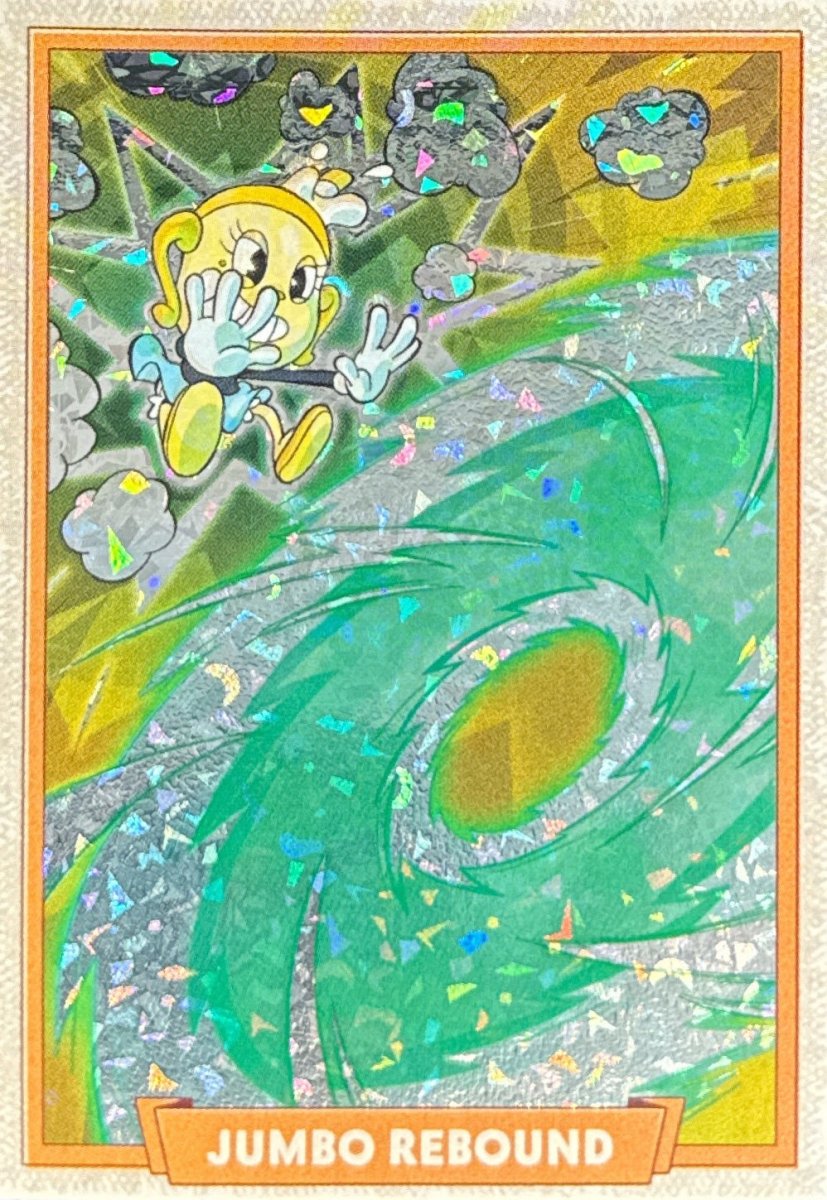 120 - Jumbo Rebound - Cuphead out of the cards by Dario Moccia | BraccoTCG