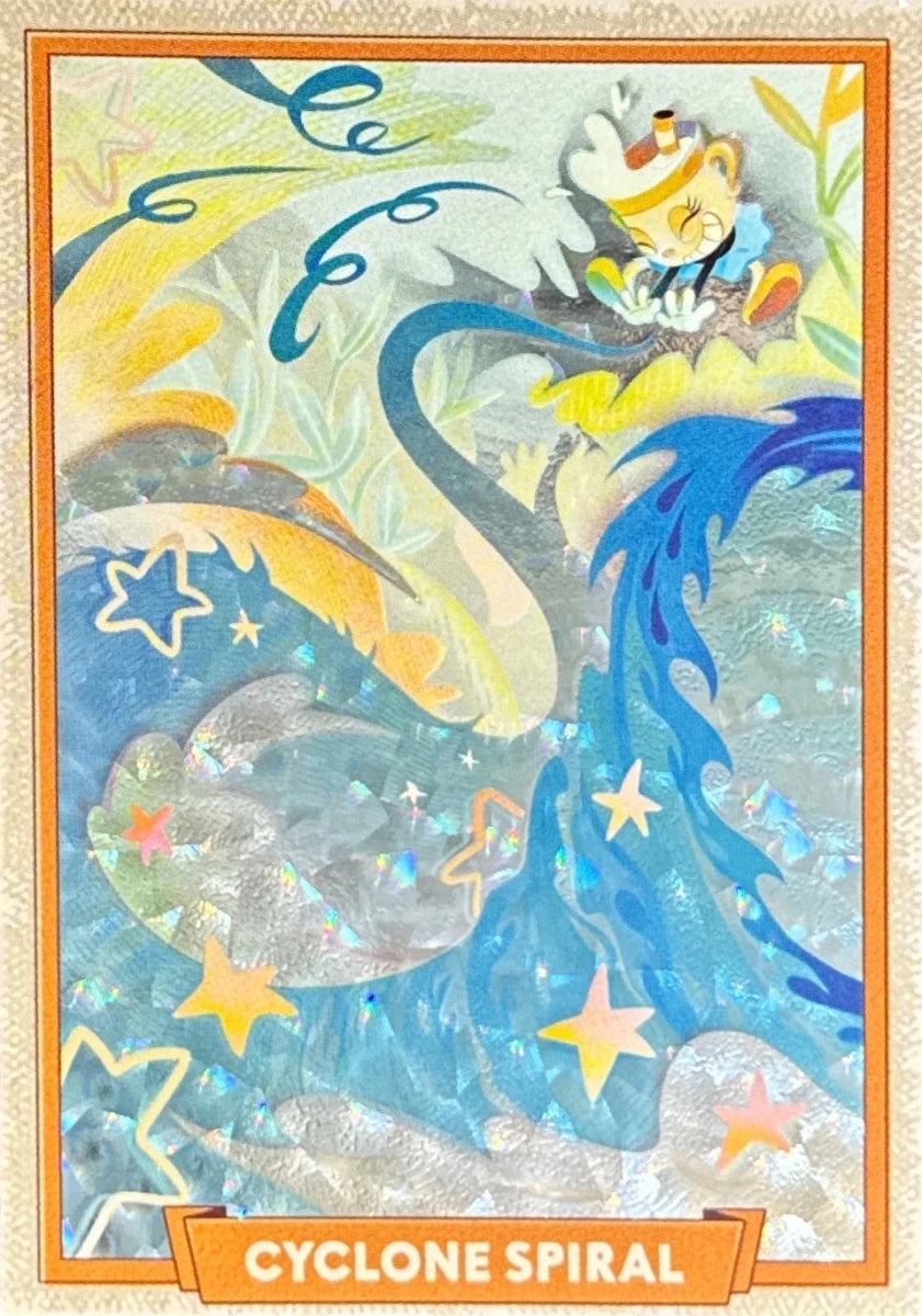 123 - Cyclone Spiral - Cuphead out of the cards by Dario Moccia | BraccoTCG