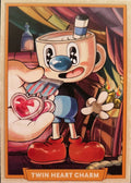 125 - Twin Heart Charm - Cuphead out of the cards by Dario Moccia | BraccoTCG