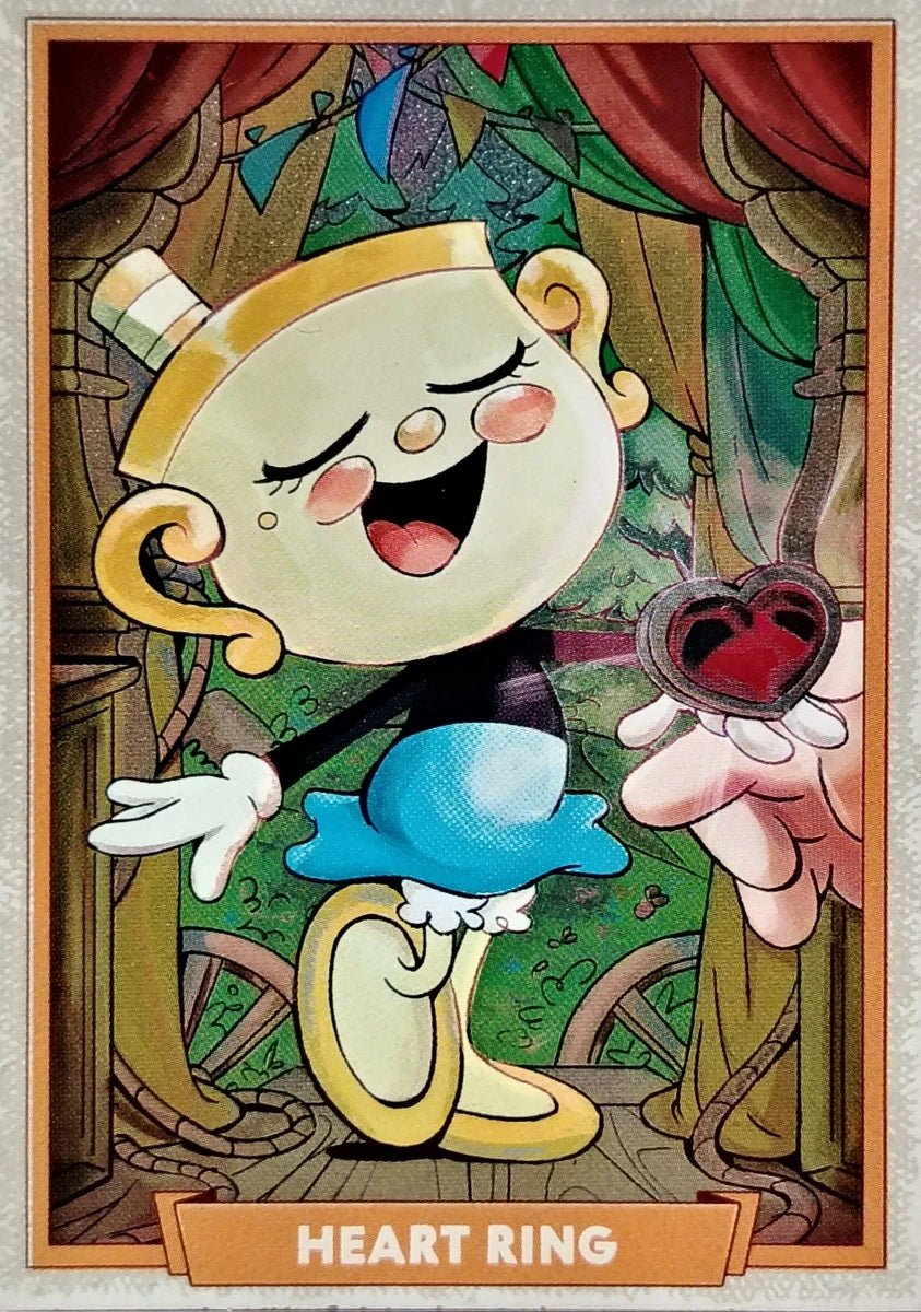 126 - Heart Ring - Cuphead out of the cards by Dario Moccia | BraccoTCG