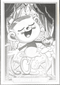 126 - Heart Ring - Cuphead out of the cards by Dario Moccia | BraccoTCG