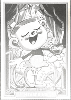 126 - Heart Ring - Cuphead out of the cards by Dario Moccia | BraccoTCG