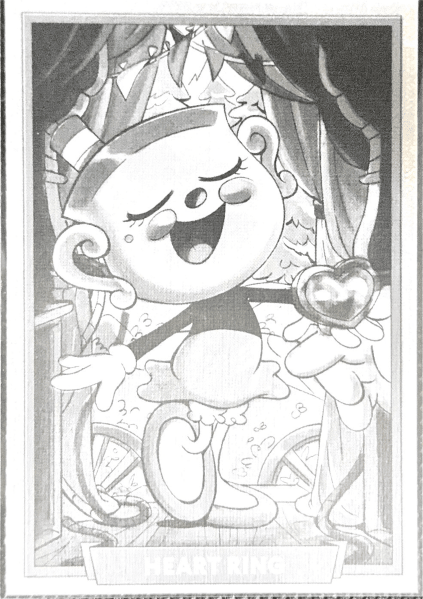 126 - Heart Ring - Cuphead out of the cards by Dario Moccia | BraccoTCG