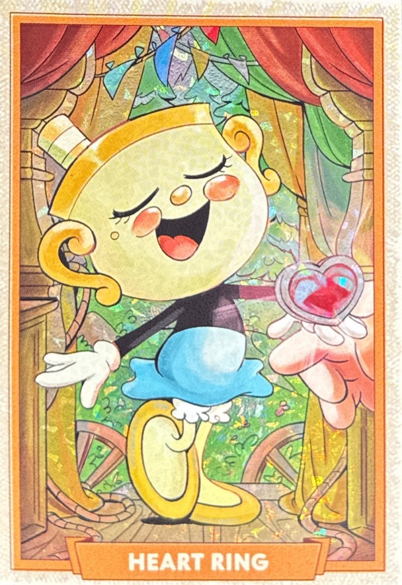 126 - Heart Ring - Cuphead out of the cards by Dario Moccia | BraccoTCG